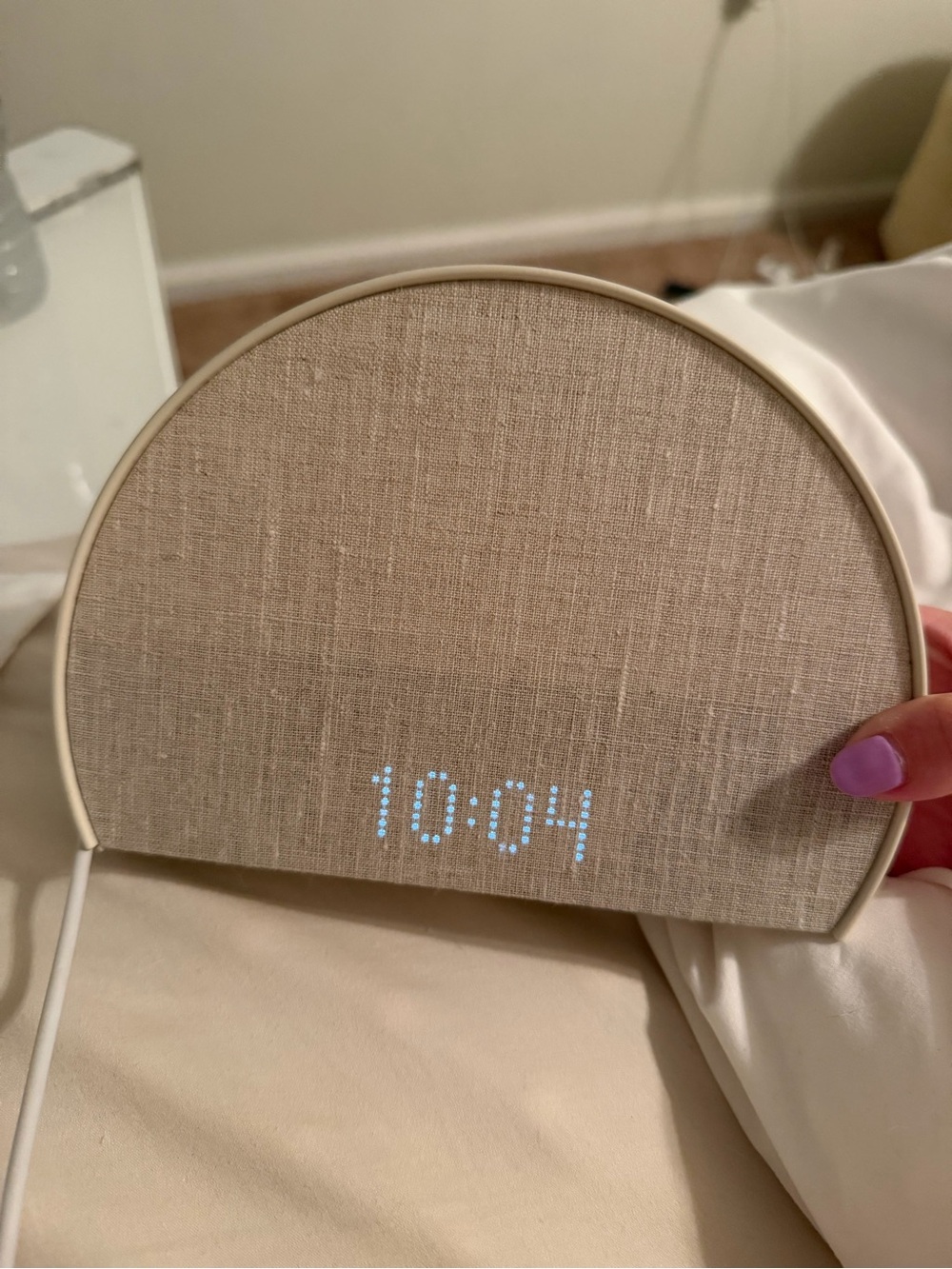 Hatch Restore Smart Sleep and Wake Device in Beige